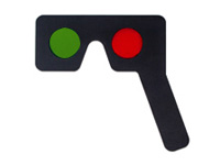 Reversible Red/Green Mask Occluder
