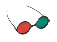 Child Size Red/Green Anti Suppression Goggles