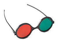 Red/Green Child Size Goggles (Packed in 6s)