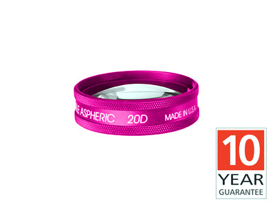 Volk 20D (Pink) Double Aspheric (Limited Edition) With Case